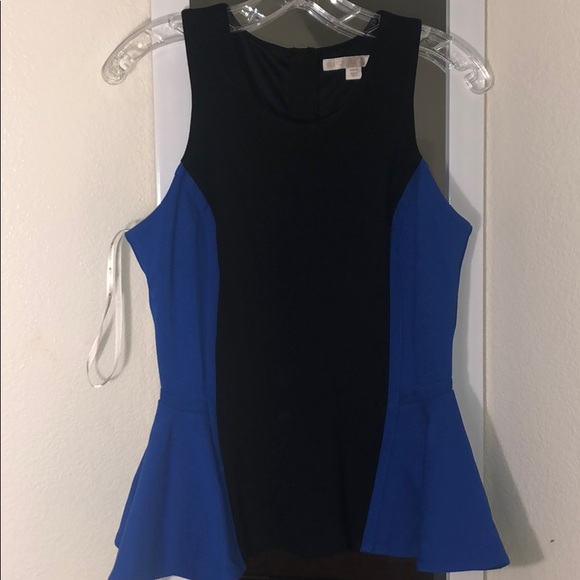 Never Worn Boston Proper Peplum Top - Picture 2 of 5